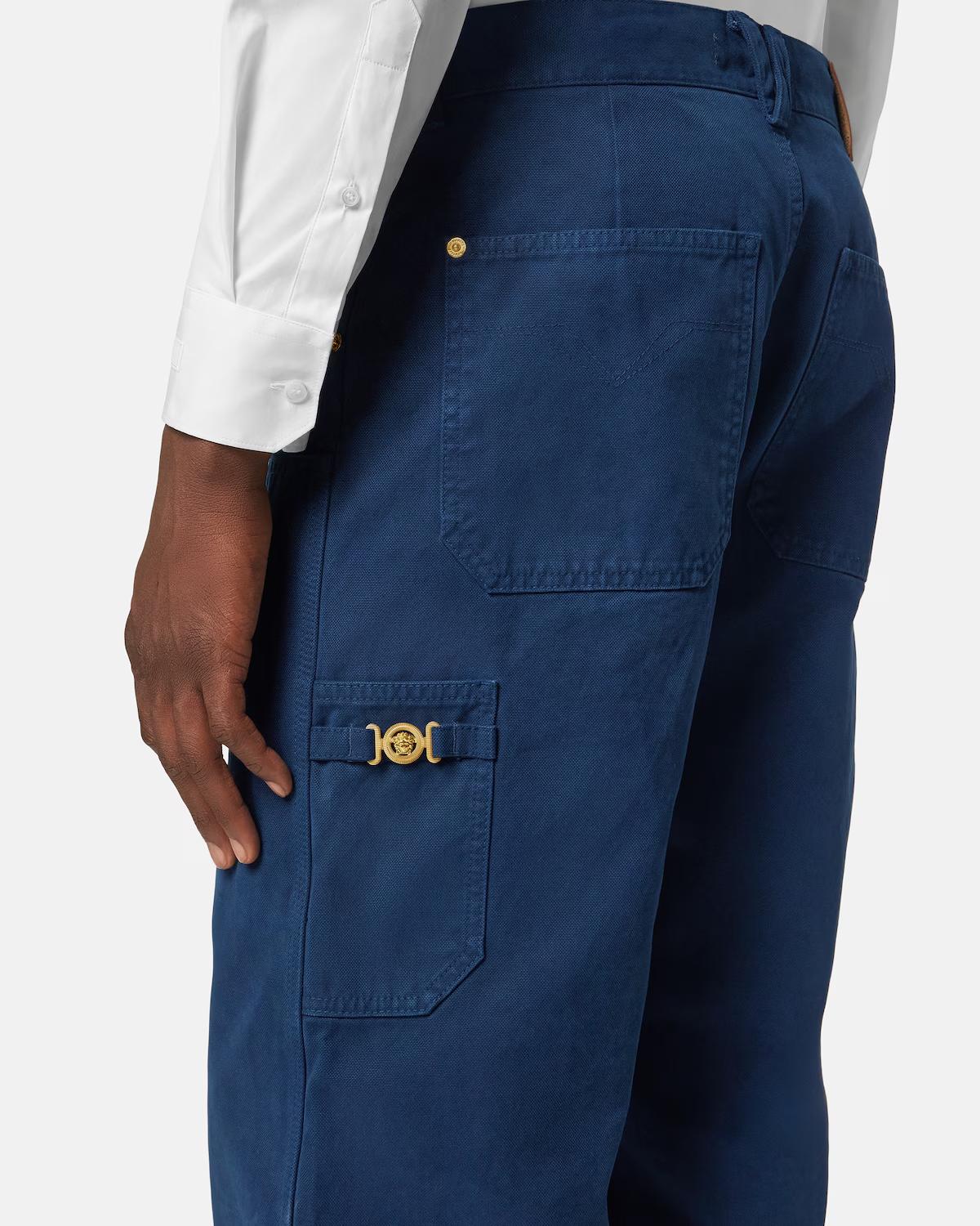 Overdyed Canvas Carpenter Pants - Image 6