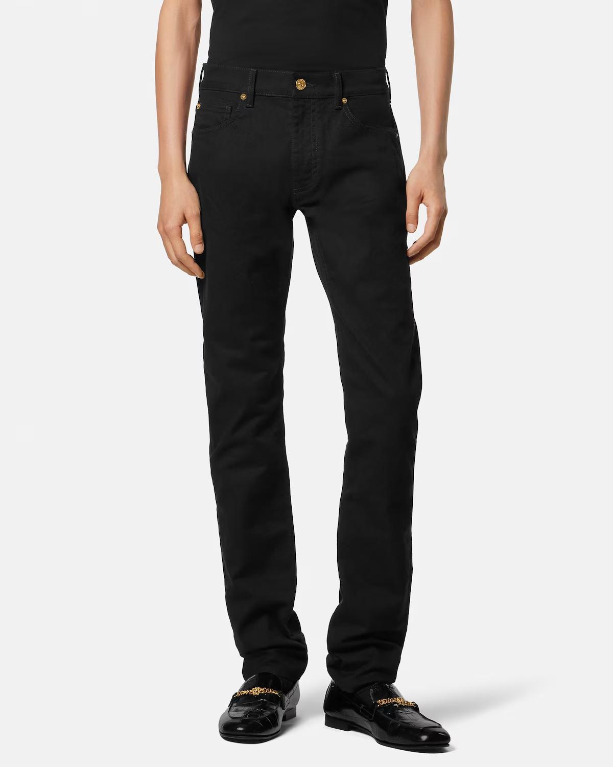 Embroidered Slim Jeans - Image 4