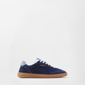 Greca Court Suede Sneakers
