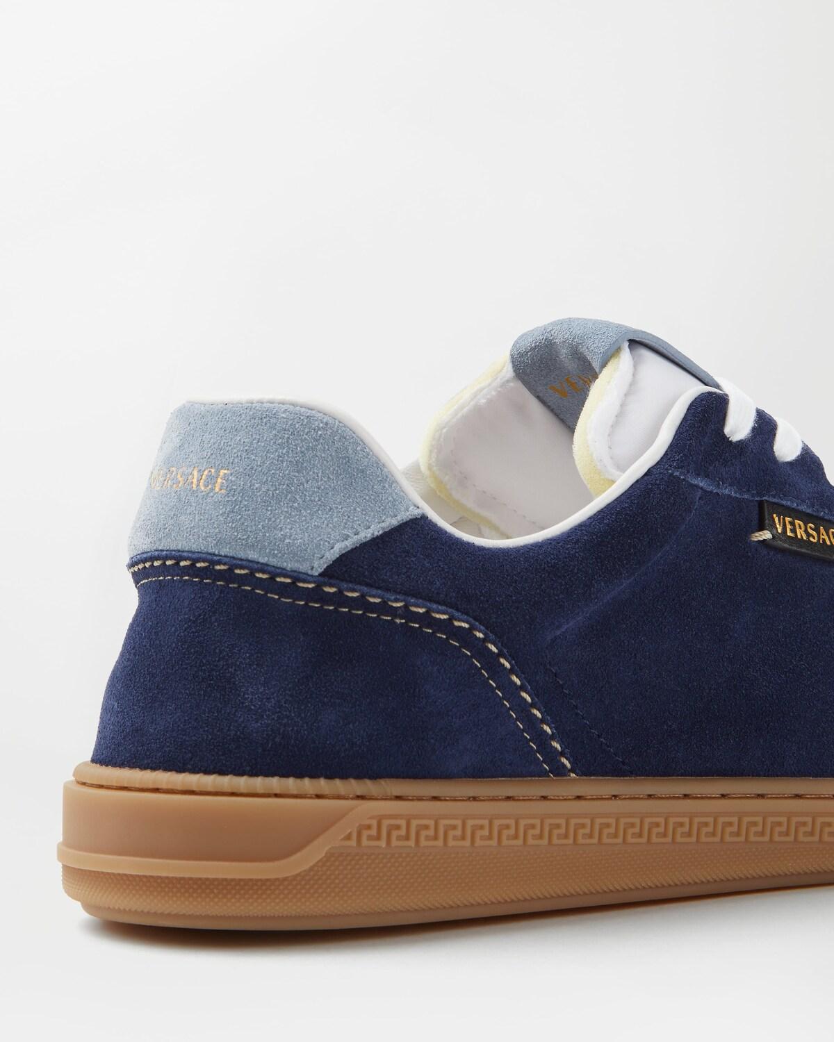 Greca Court Suede Sneakers - Image 5