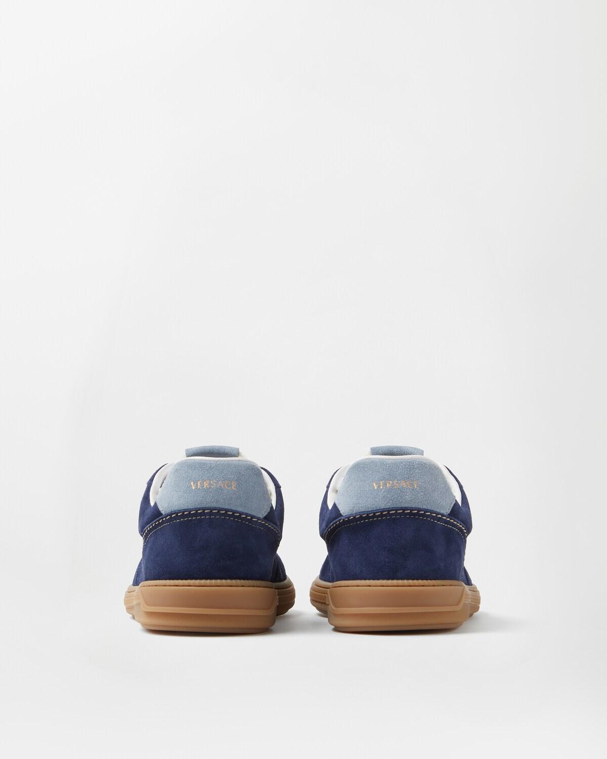 Greca Court Suede Sneakers - Image 6
