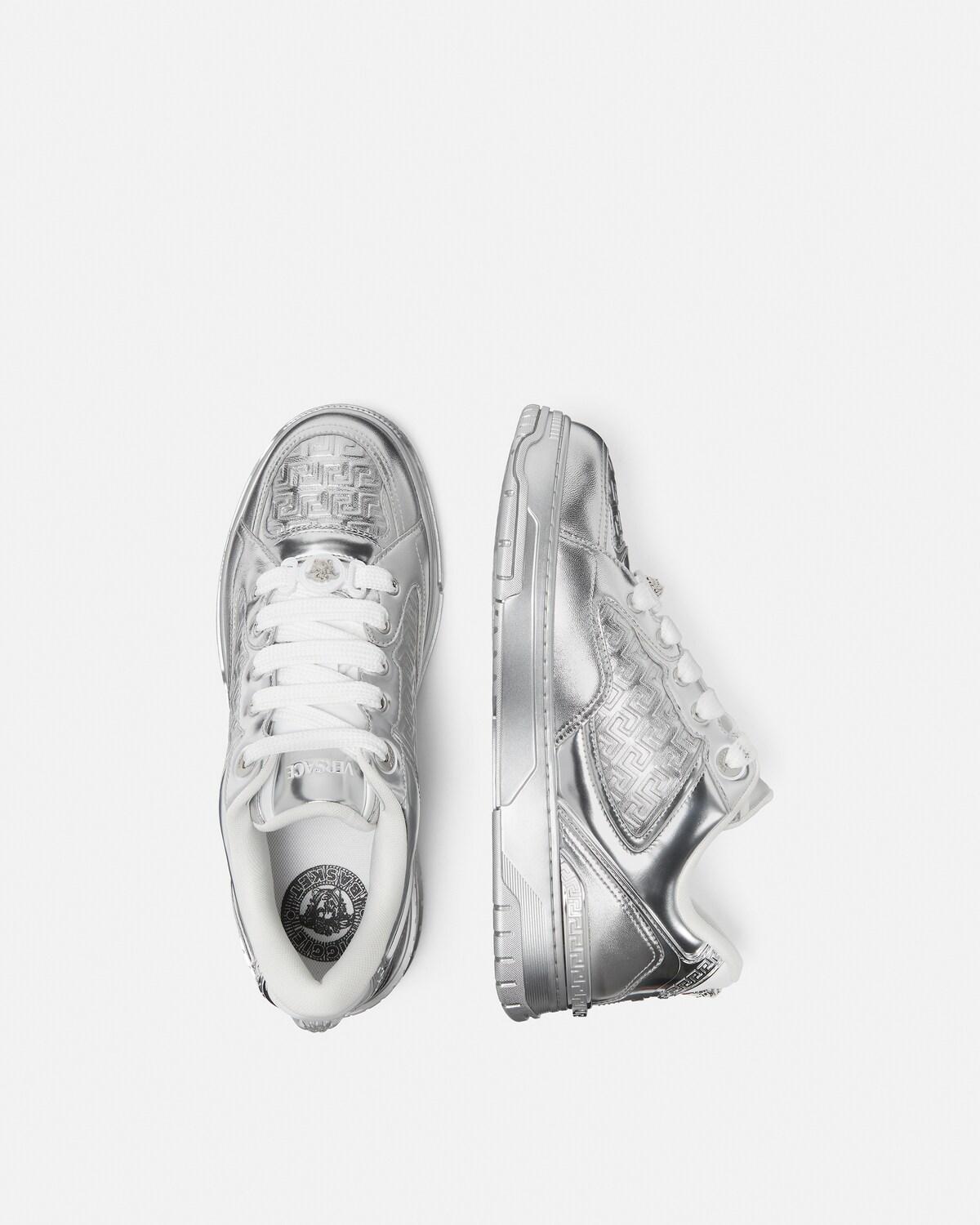Biggie Basket Metallic Sneakers - Image 3