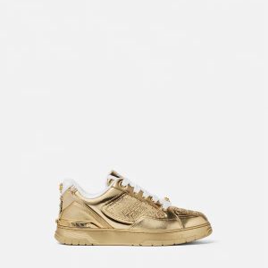 Biggie Basket Metallic Sneakers