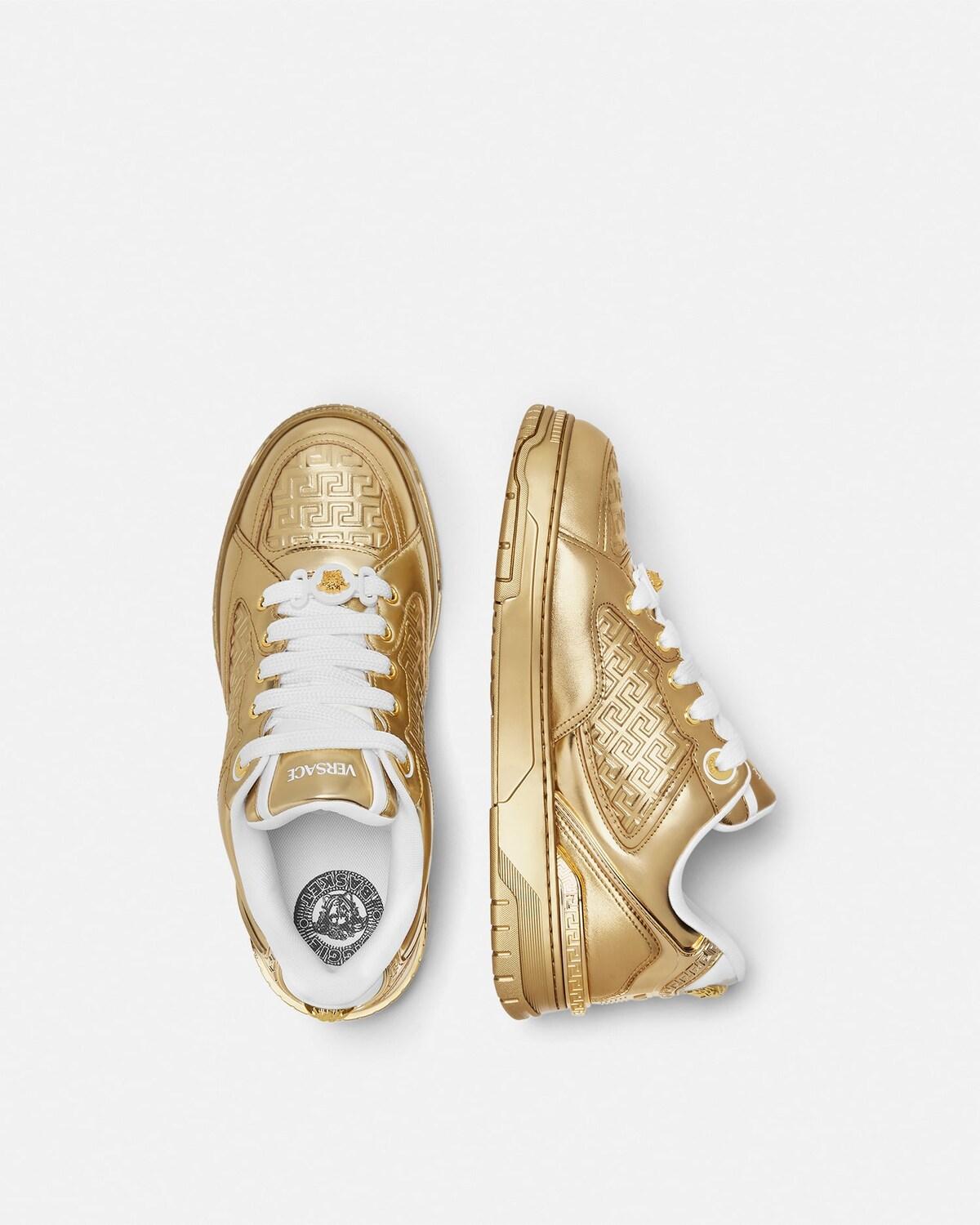Biggie Basket Metallic Sneakers - Image 3