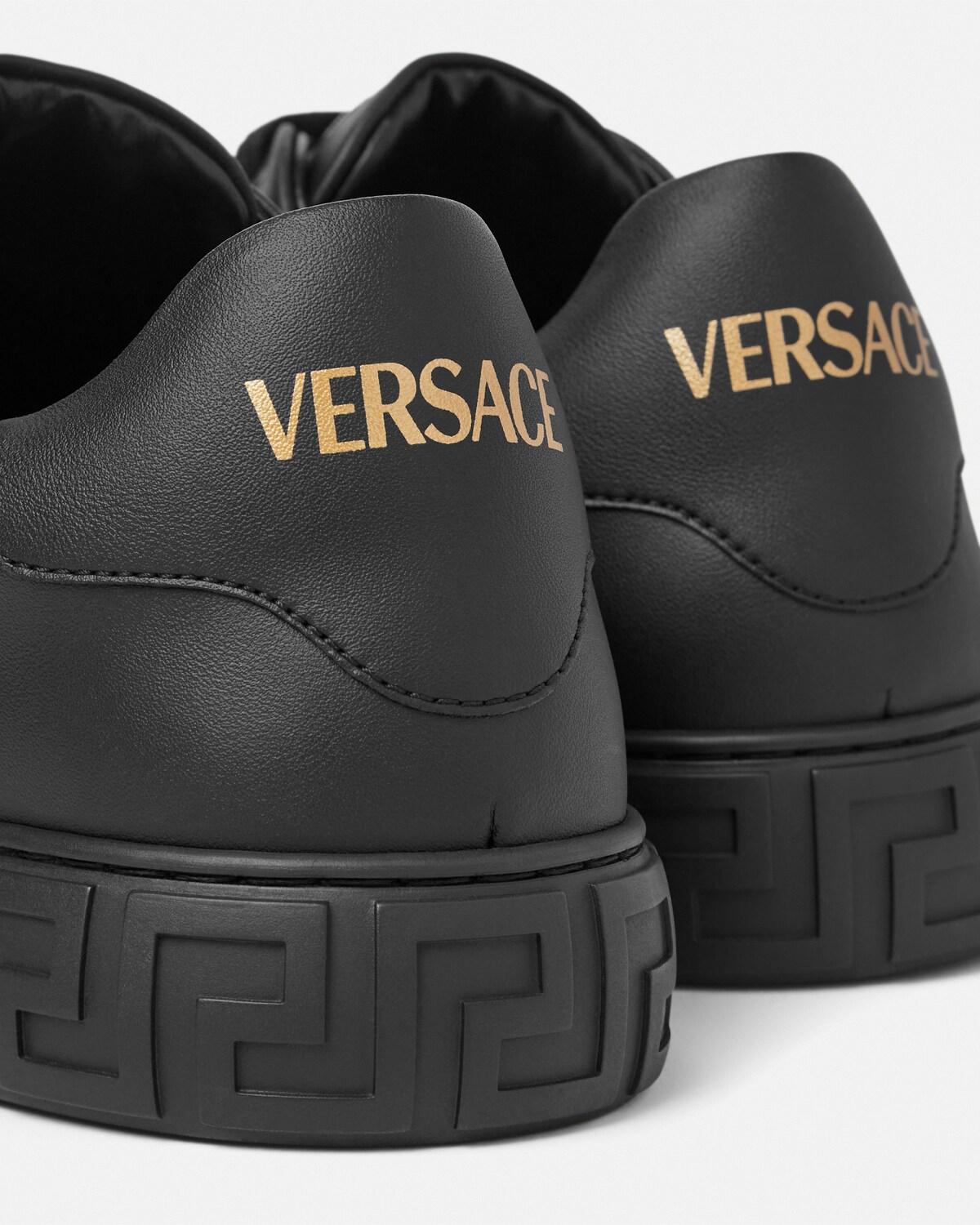 Greca Embellished Nylon Sneakers - Image 6