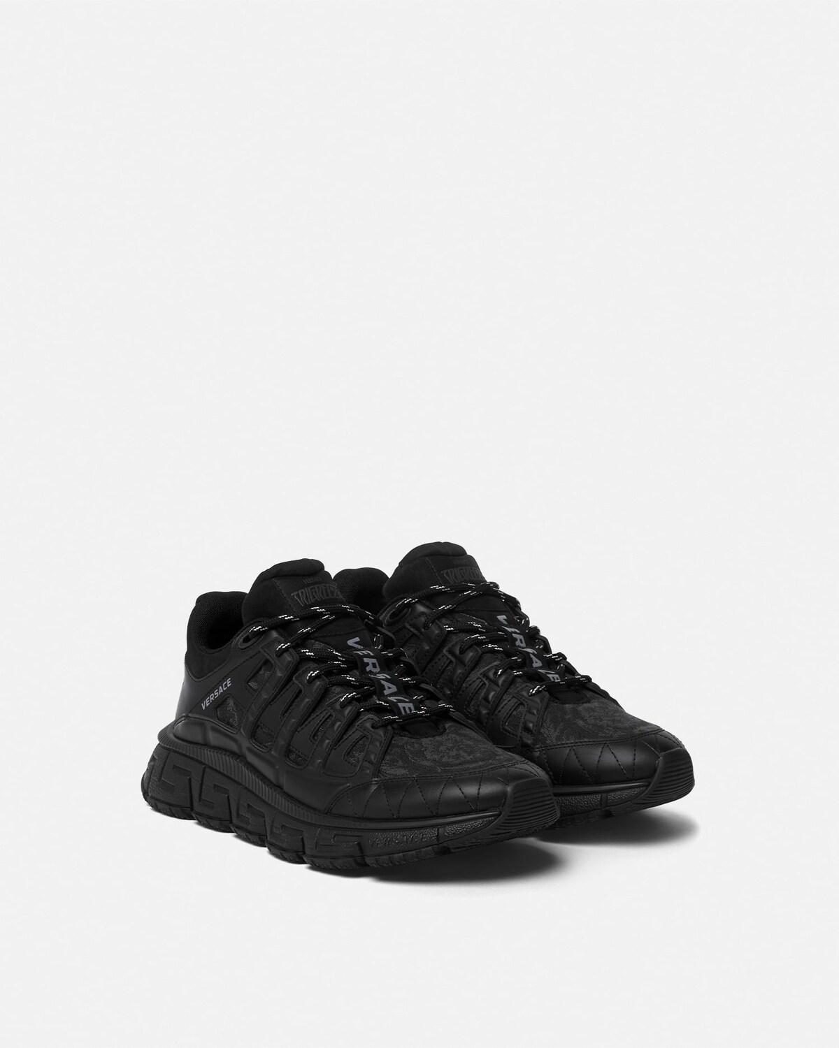 Trigreca Jacquard Leather Sneakers - Image 2