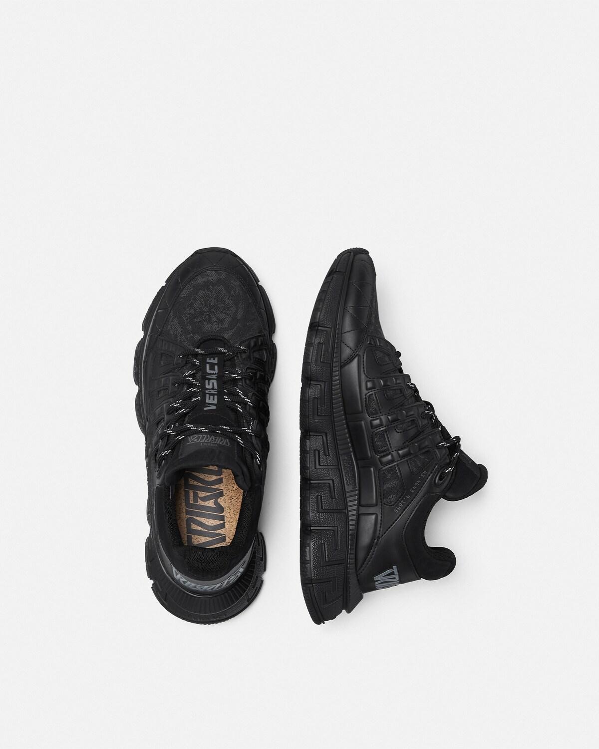 Trigreca Jacquard Leather Sneakers - Image 3