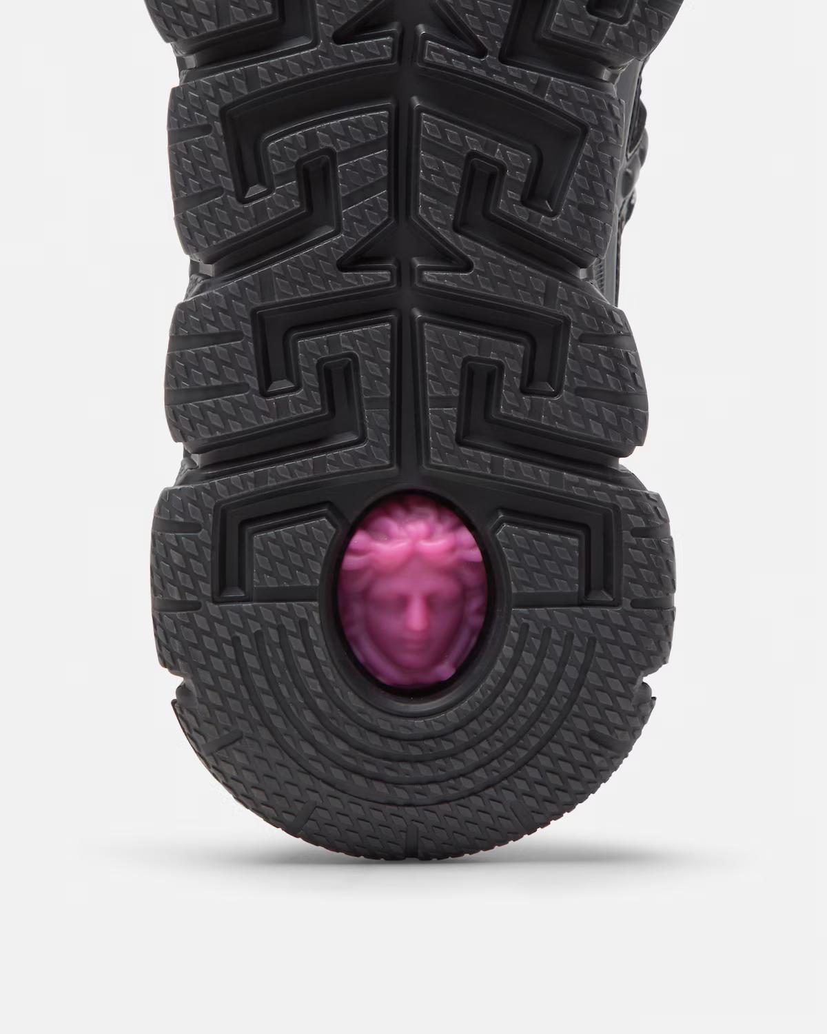 Trigreca Jacquard Leather Sneakers - Image 4