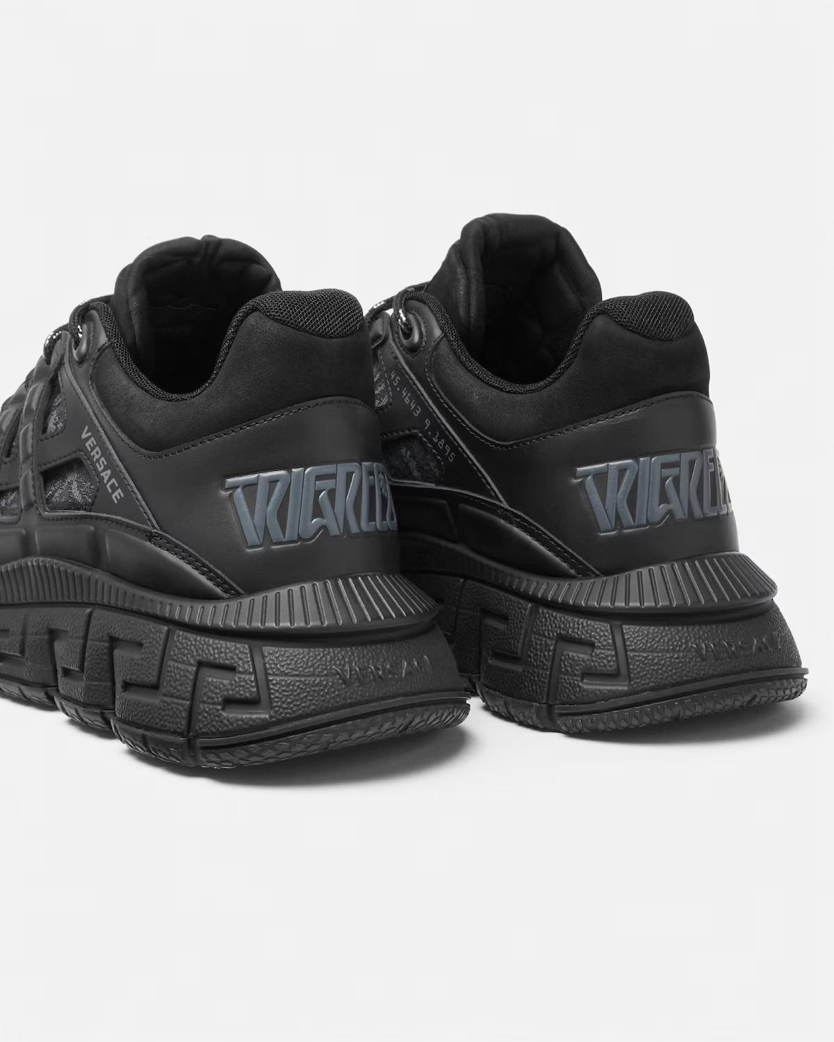 Trigreca Jacquard Leather Sneakers - Image 6