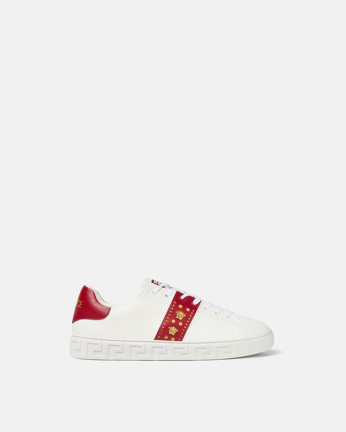 Greca Embellished Sneakers