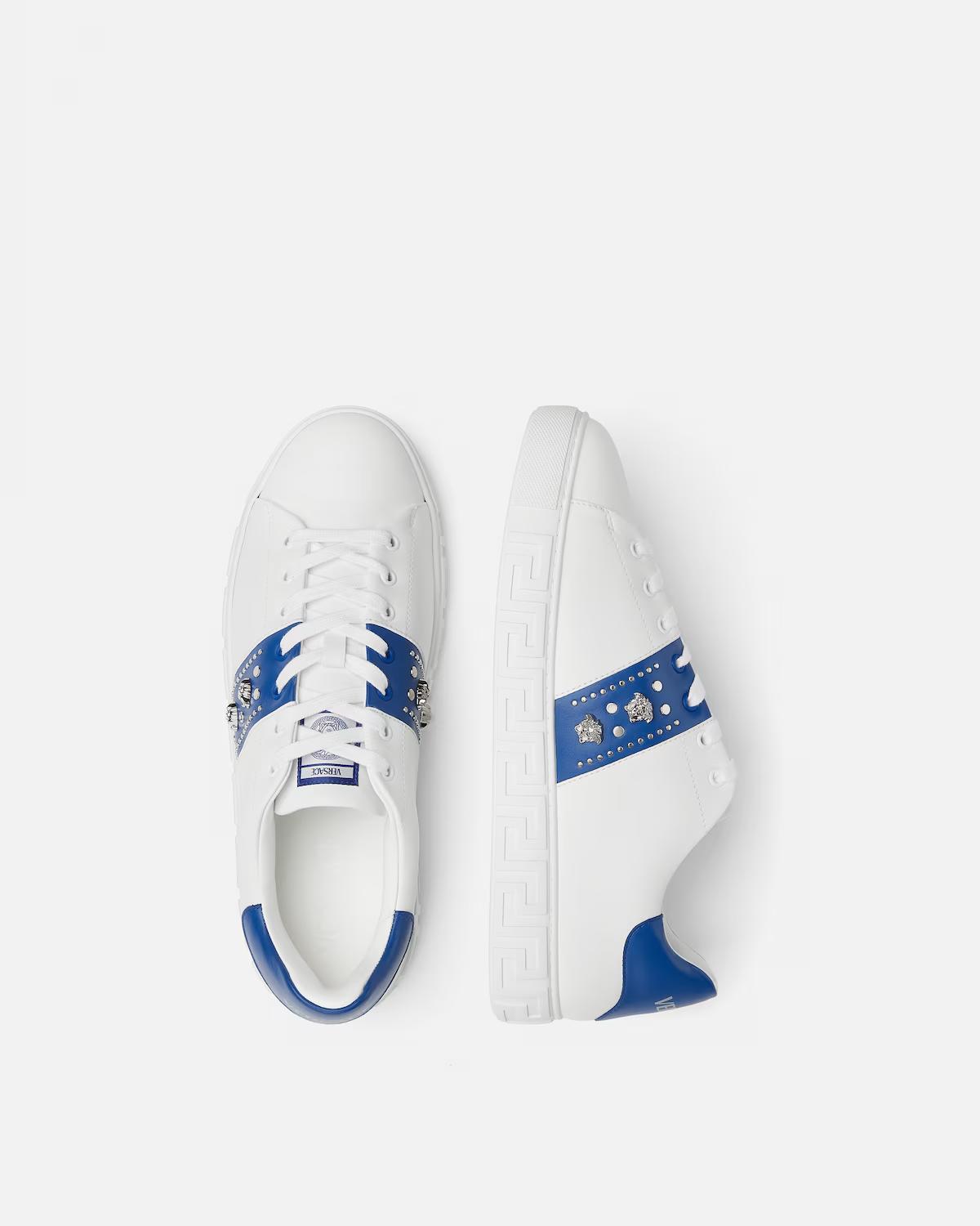 Greca Embellished Sneakers - Image 3