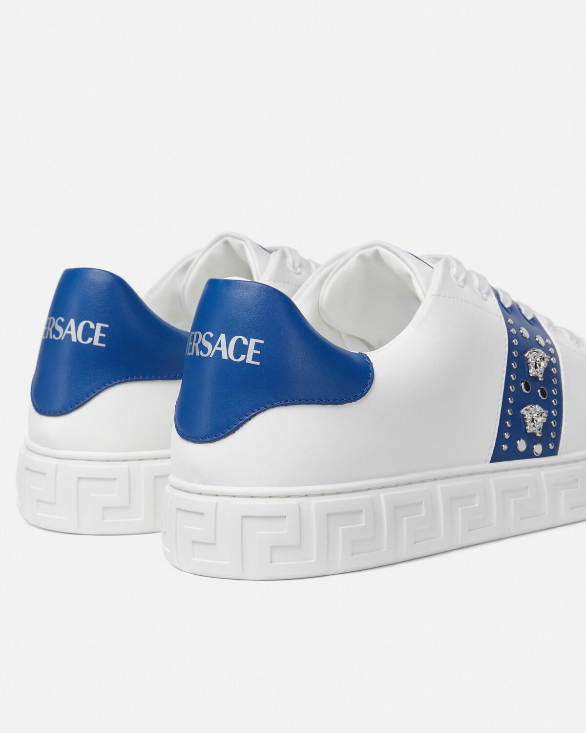 Greca Embellished Sneakers - Image 5