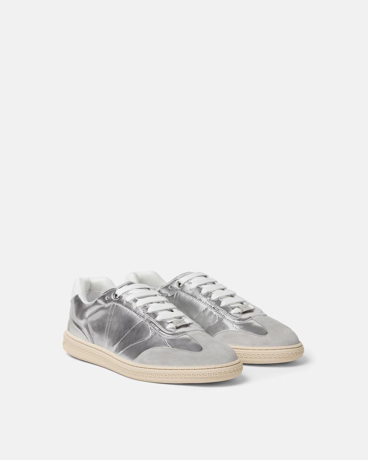 Greca Court Metallic Sneakers - Image 2