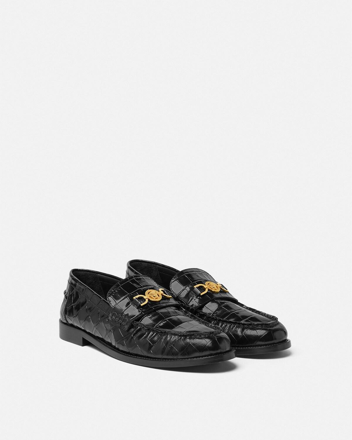 Medusa '95 Croc-Effect Loafers - Image 2