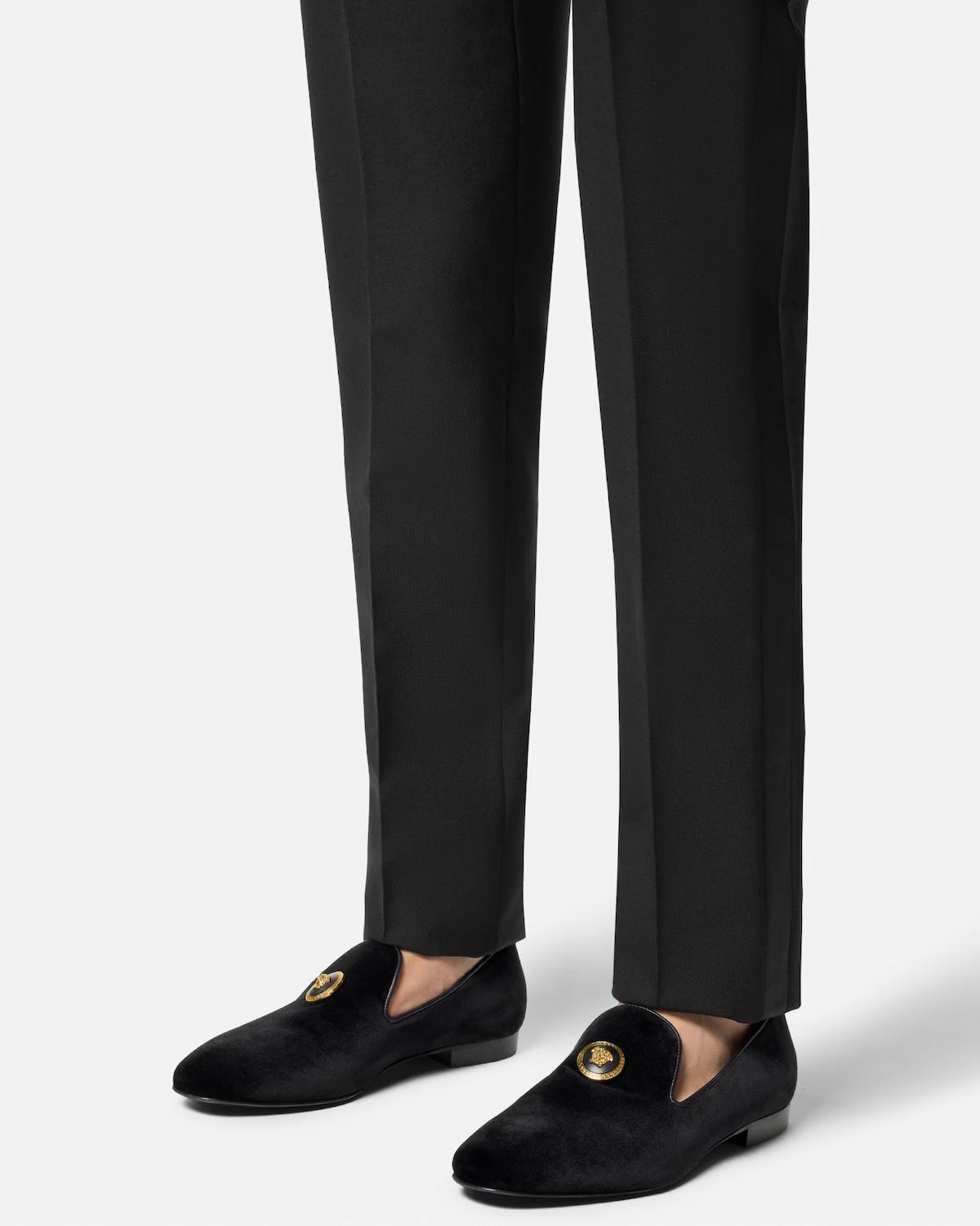 Medusa Velvet Slippers - Image 3