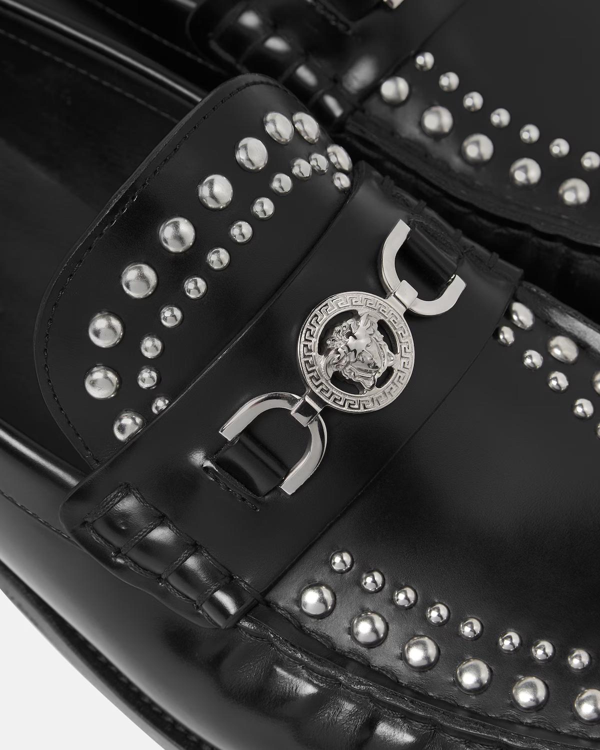 Medusa '95 Embellished Loafers - Image 4