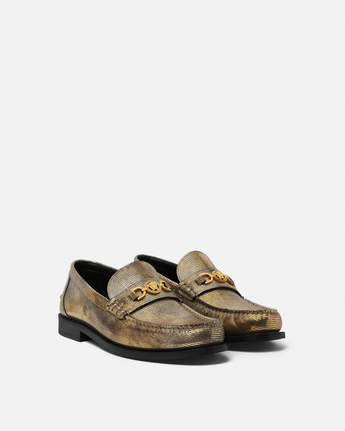 Medusa '95 Lizard-Effect Loafers - Image 2
