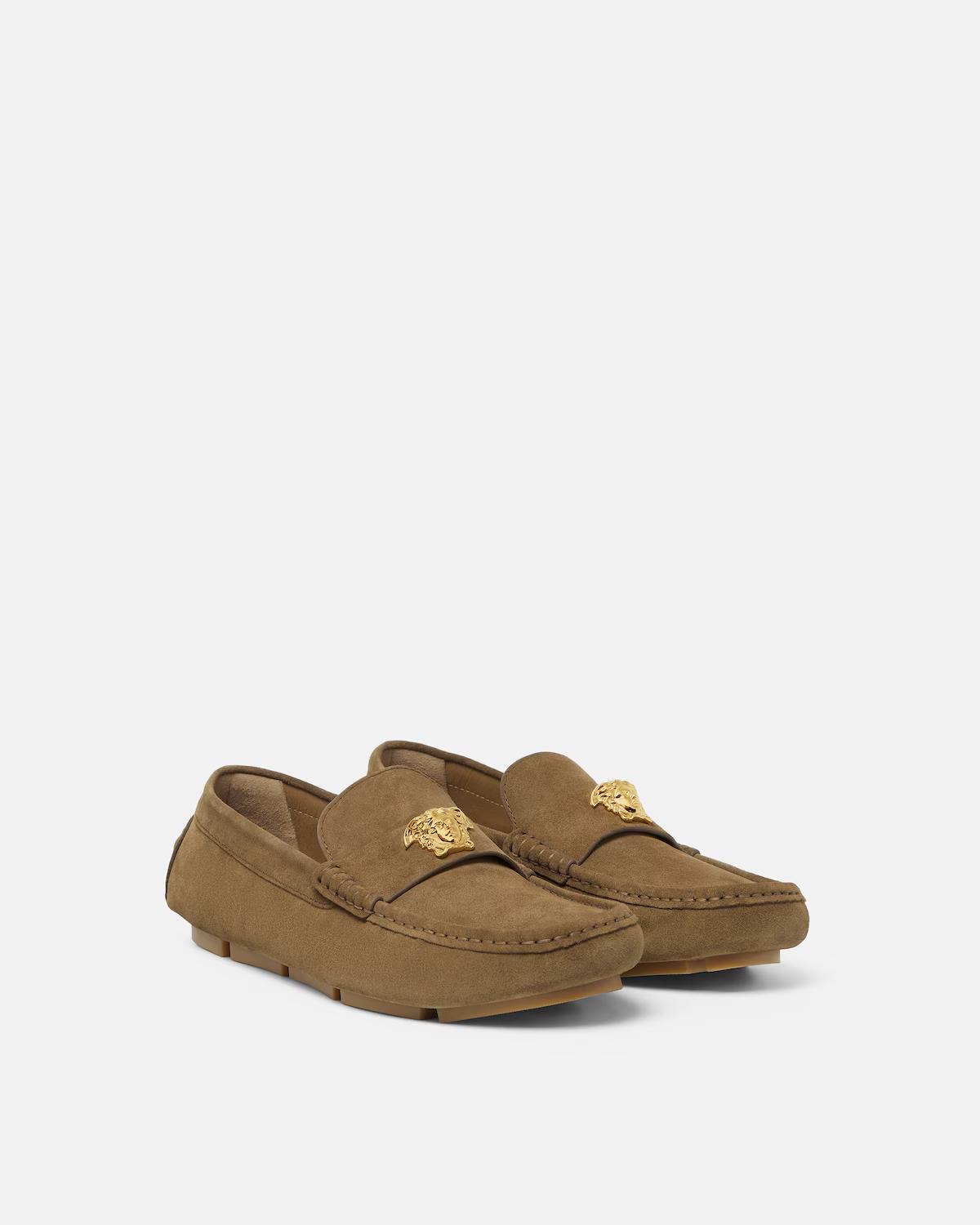 La Medusa Suede Driver Shoes - Image 2