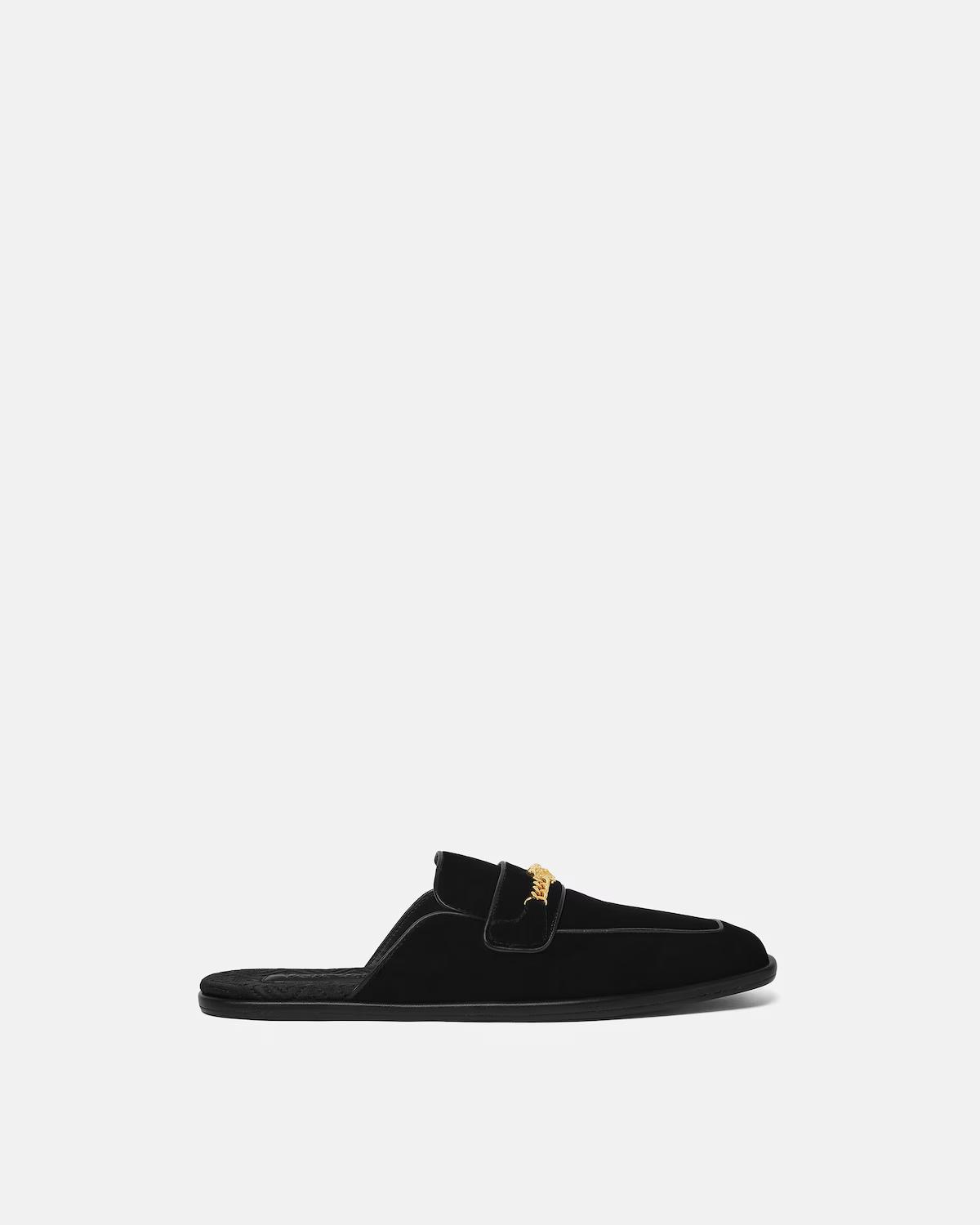 Medusa Velvet Slippers