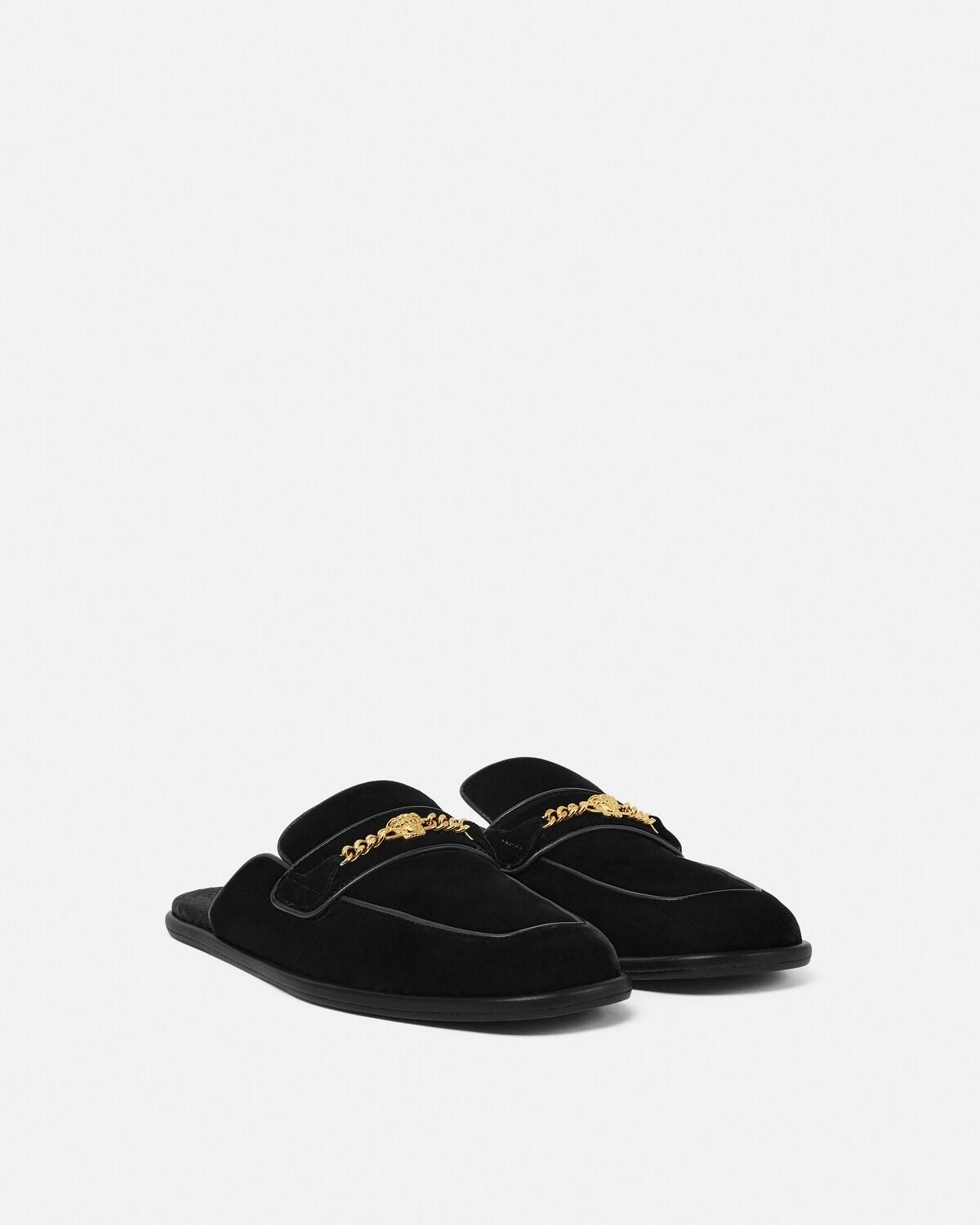 Medusa Velvet Slippers - Image 2