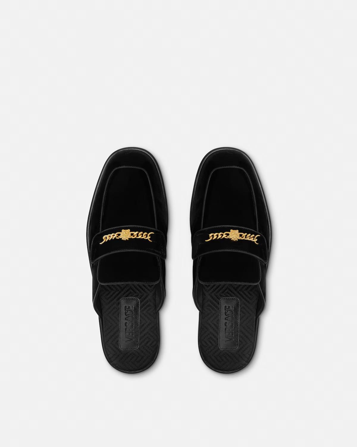 Medusa Velvet Slippers - Image 3