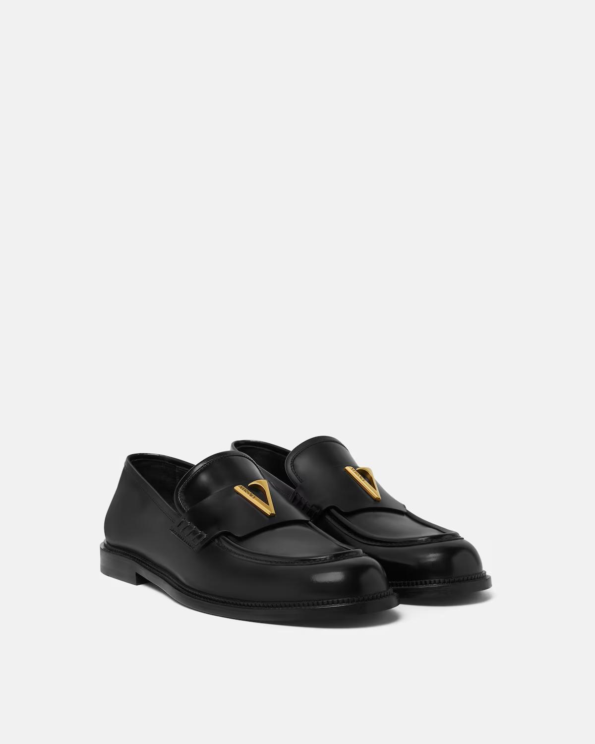 V Leather Loafers - Image 2