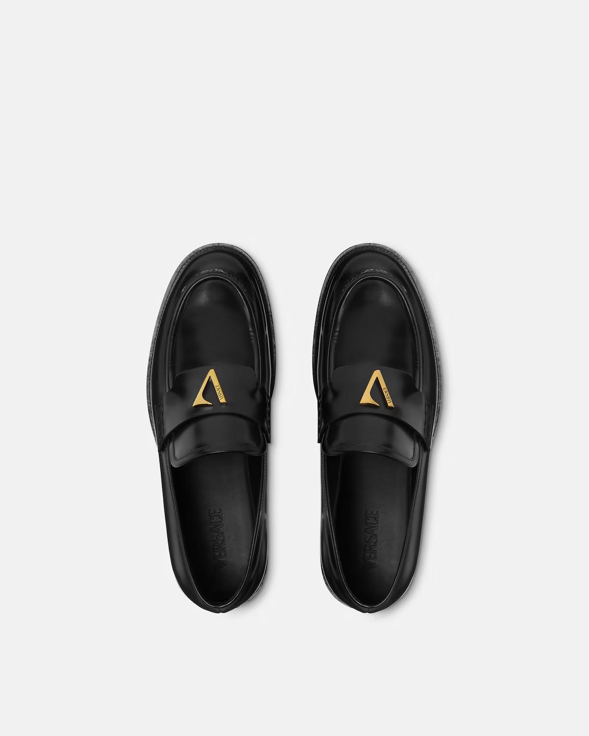 V Leather Loafers - Image 3