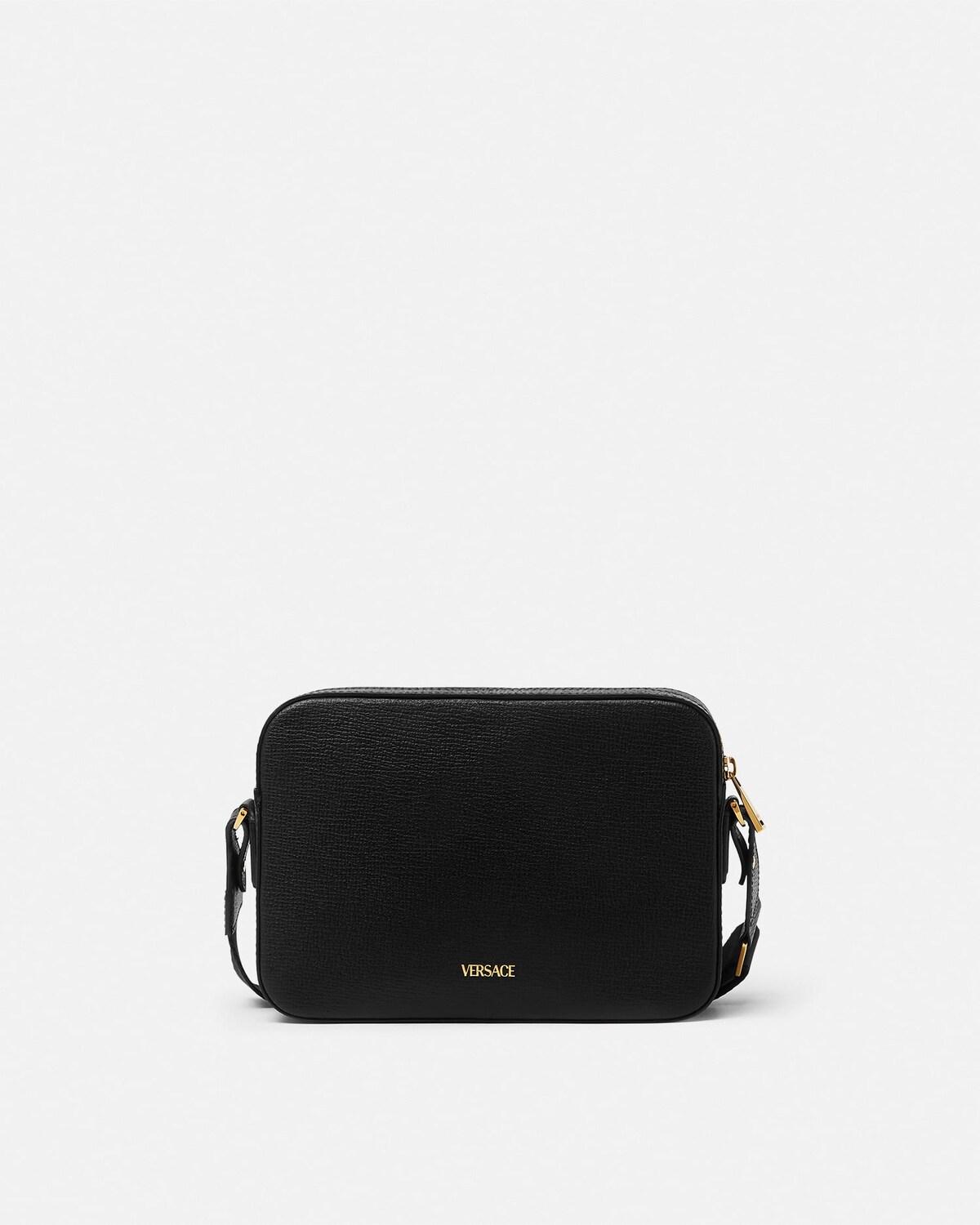 Medusa Biggie Leather Messenger Bag - Image 7