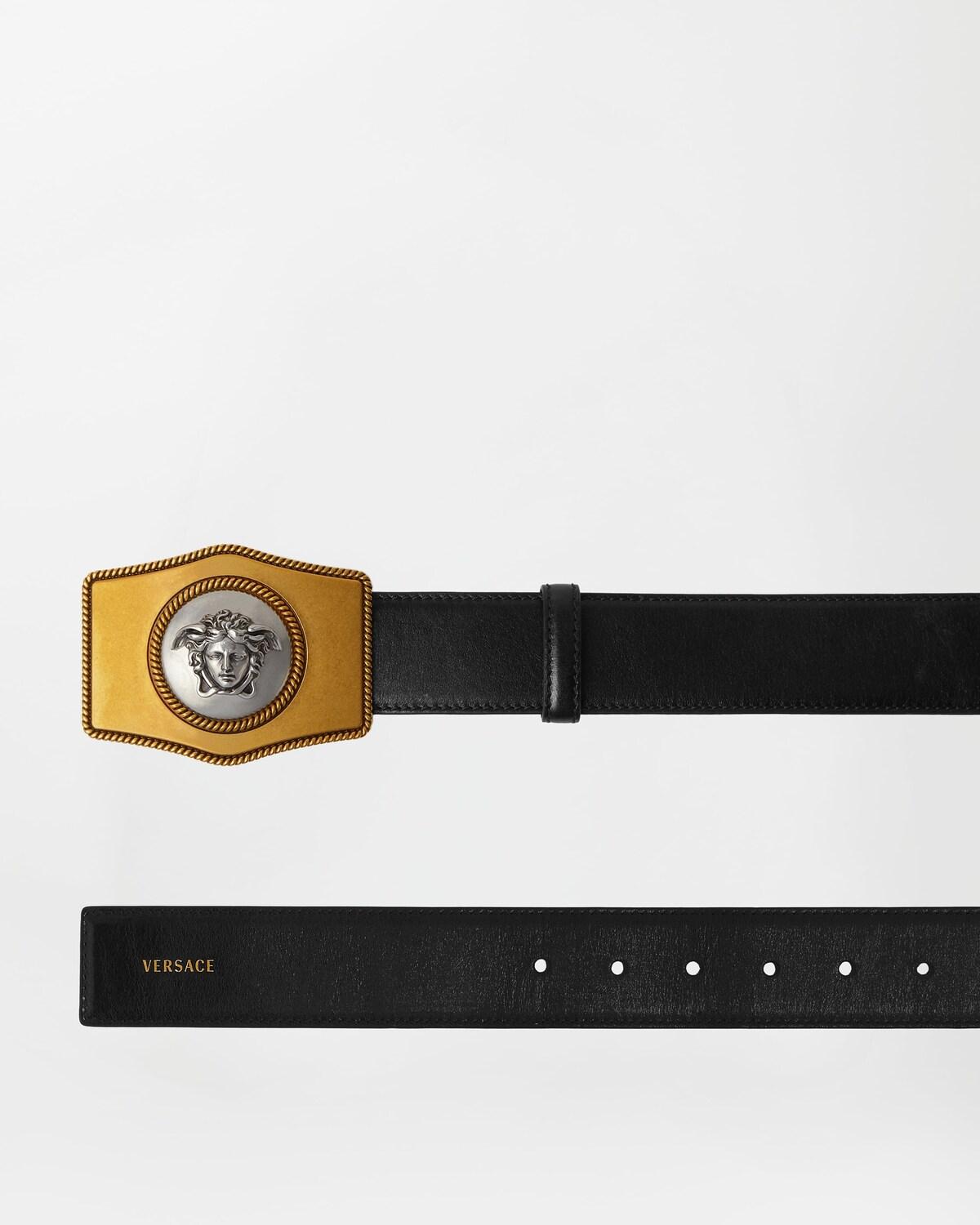 Leather Belt 4 cm - Image 3