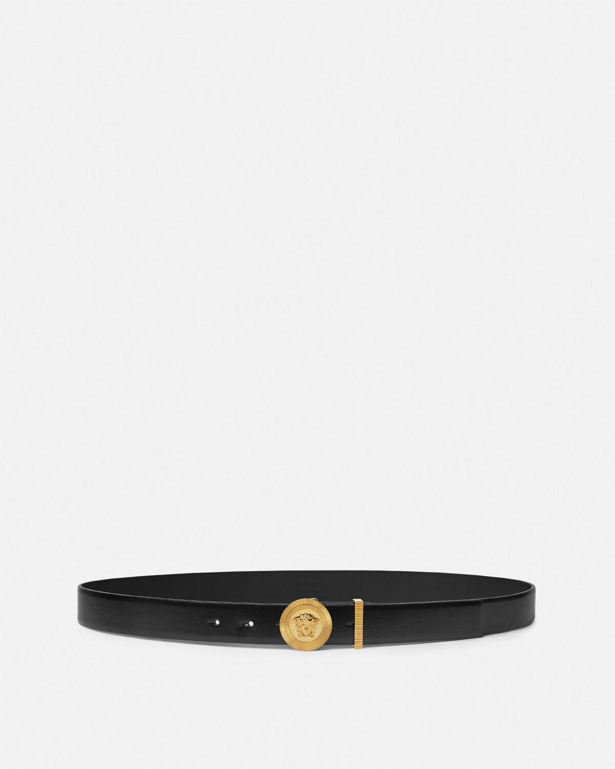 Medusa Biggie Leather Belt 3 cm