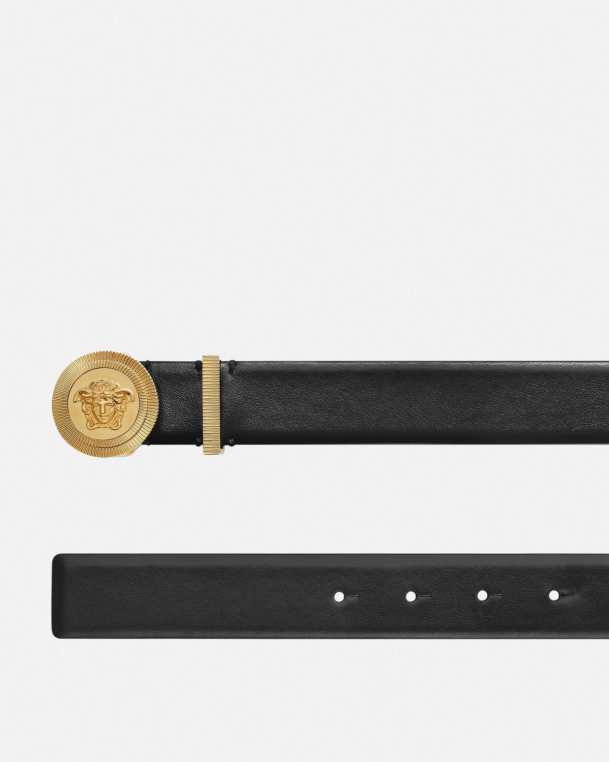 Medusa Biggie Leather Belt 3 cm - Image 2