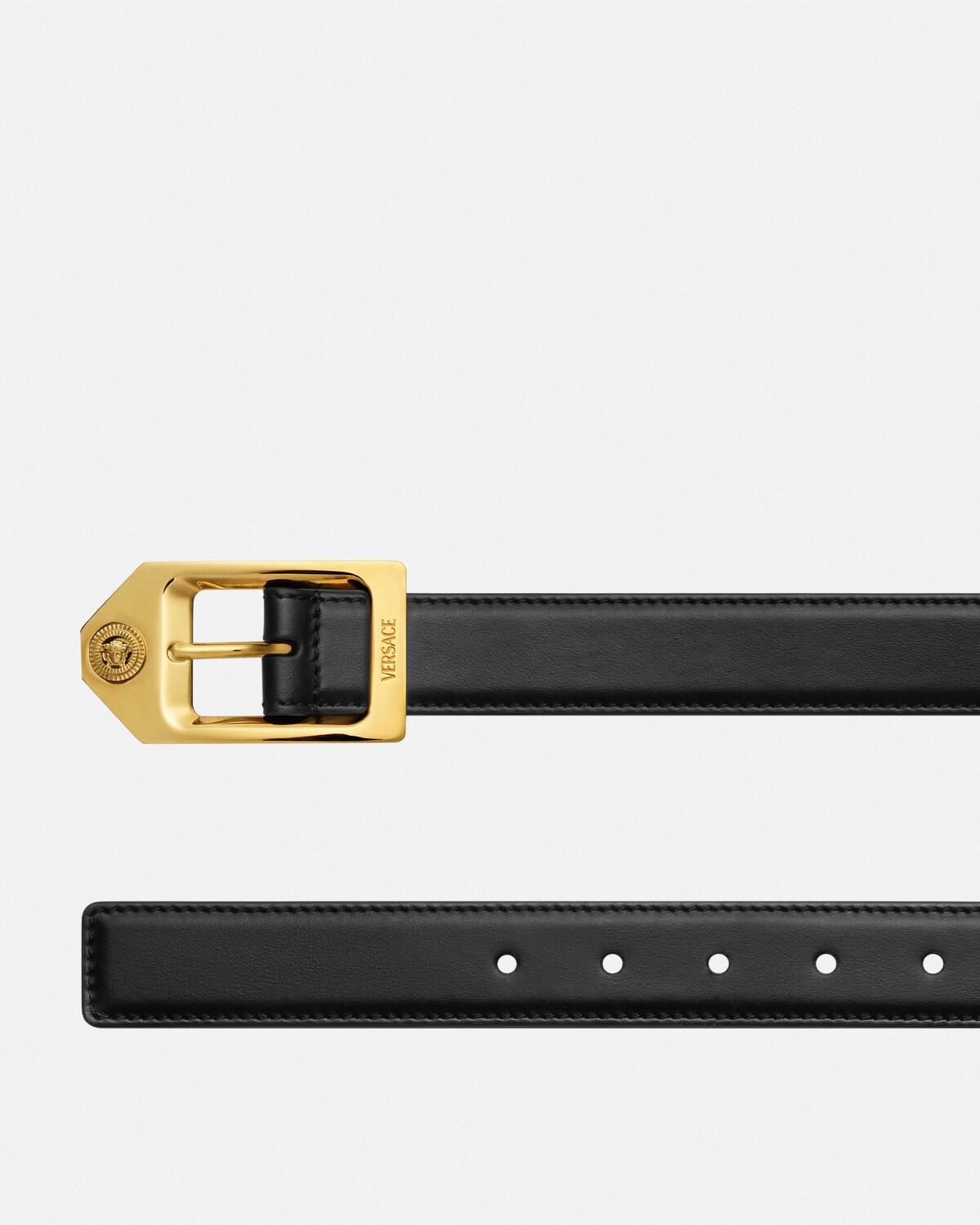 Medusa Biggie Leather Belt 3 cm - Image 2