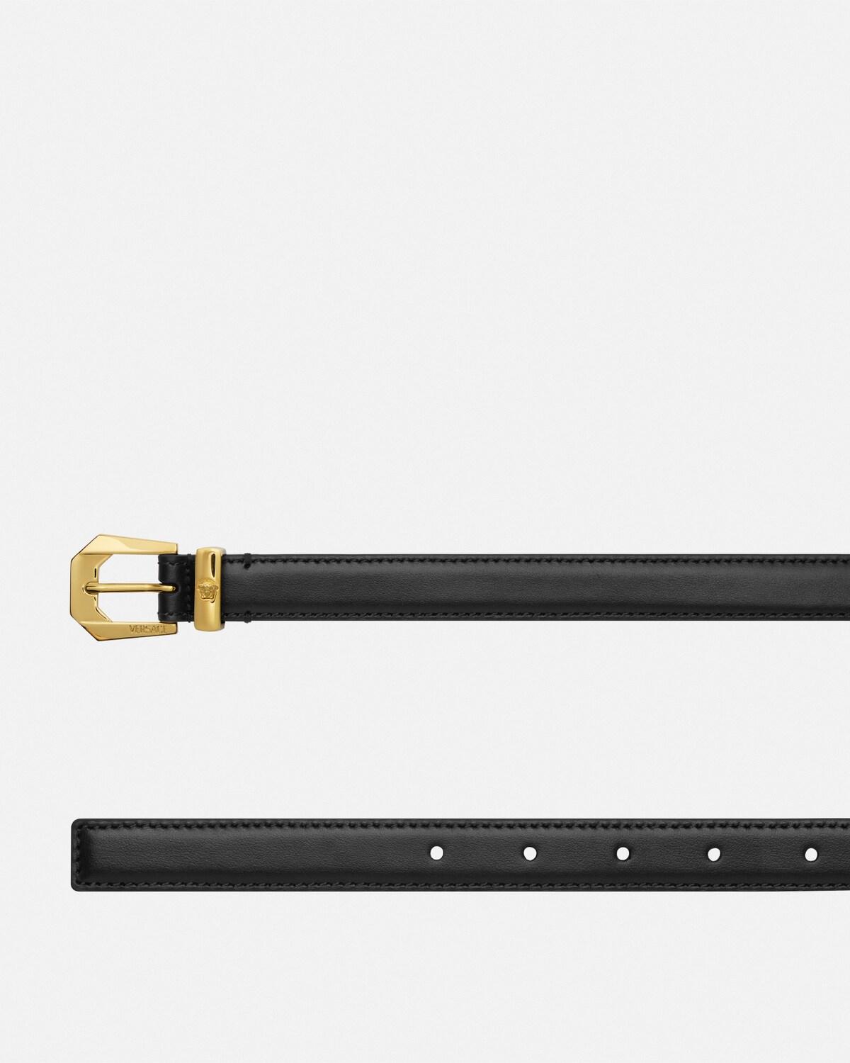 Medusa Heritage Leather Belt 2 cm - Image 2