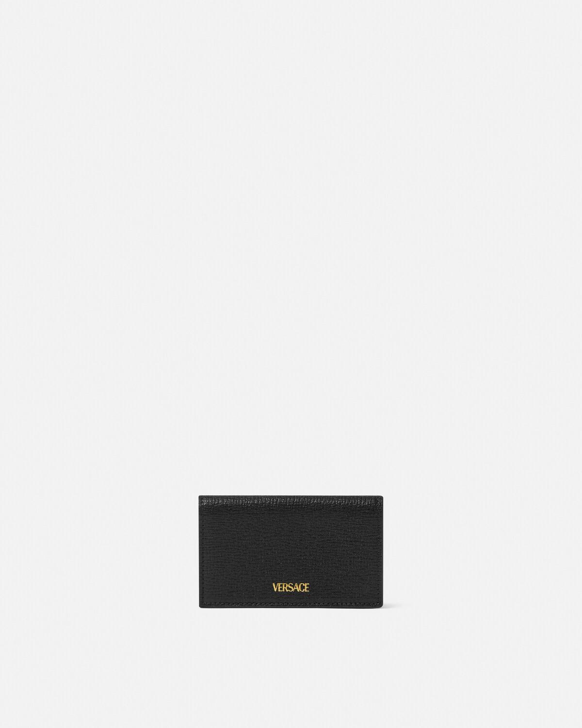 Medusa Biggie Leather Card Holder - Image 3