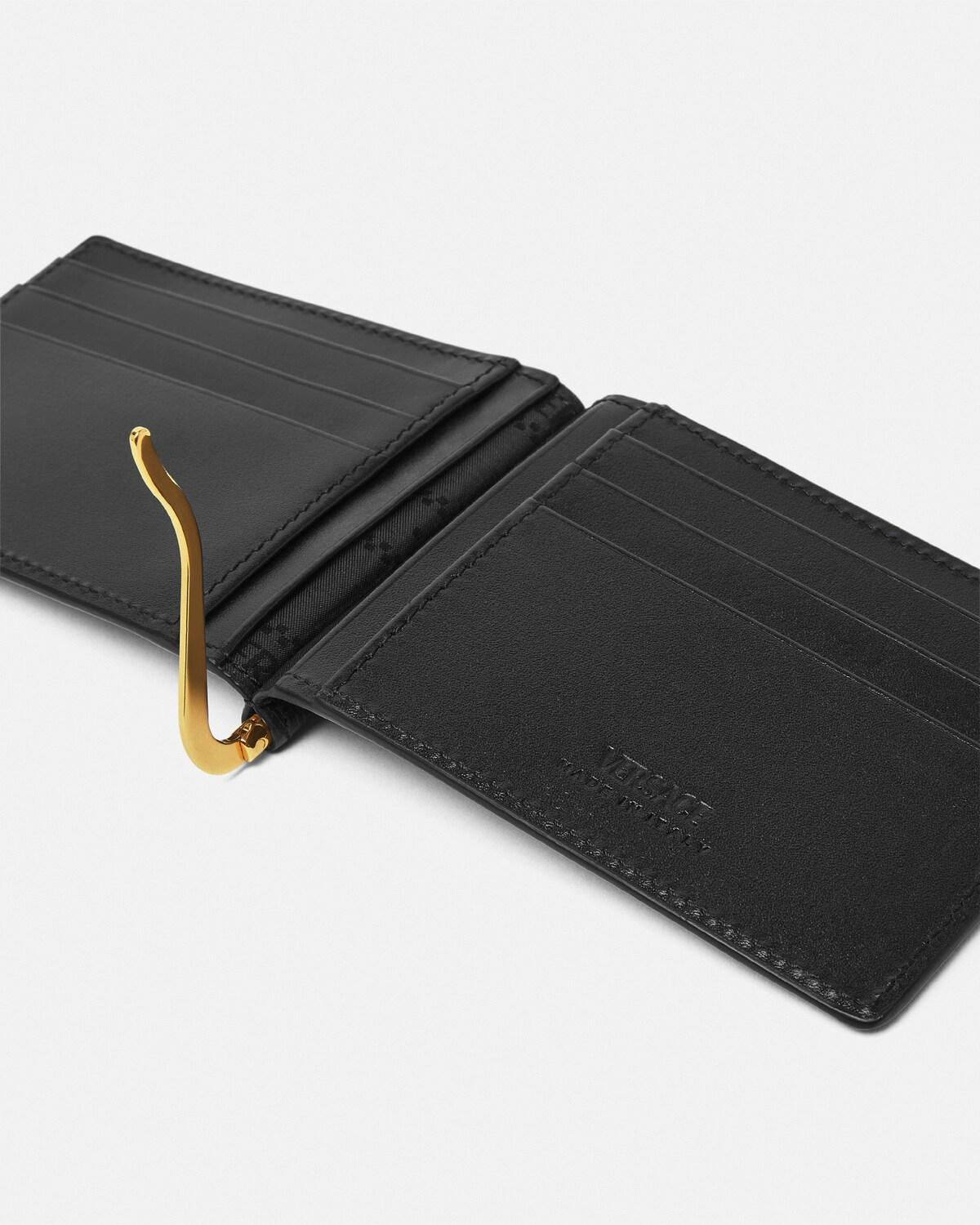 Medusa Biggie Leather Clip Wallet - Image 2