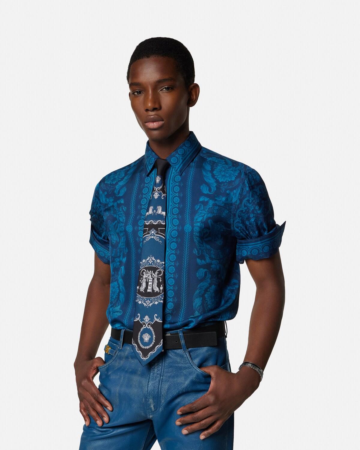 Printed Silk Twill Tie - Image 4