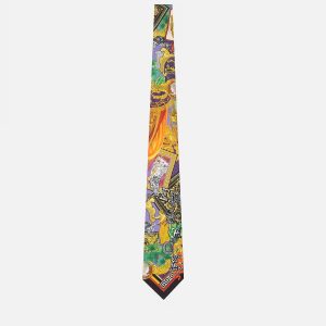 Printed Silk Twill Tie