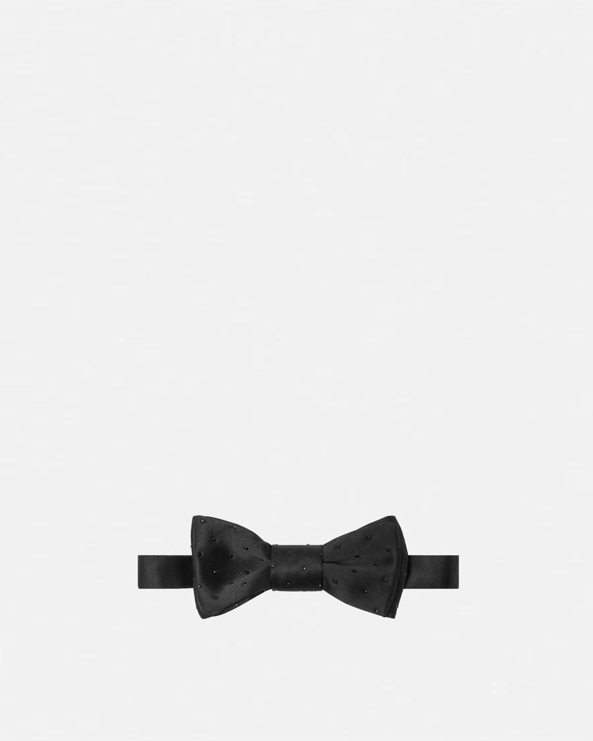 Embellished Silk-Satin Bow Tie