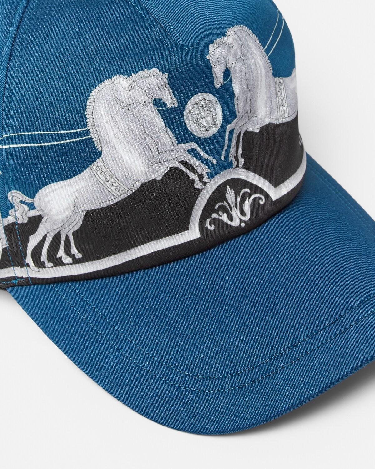 Printed Twill Baseball Cap - Image 3