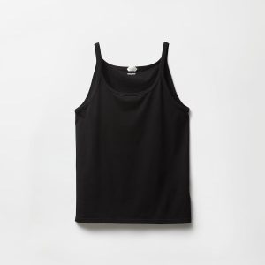Embroidered Cotton-Jersey Tank Top
