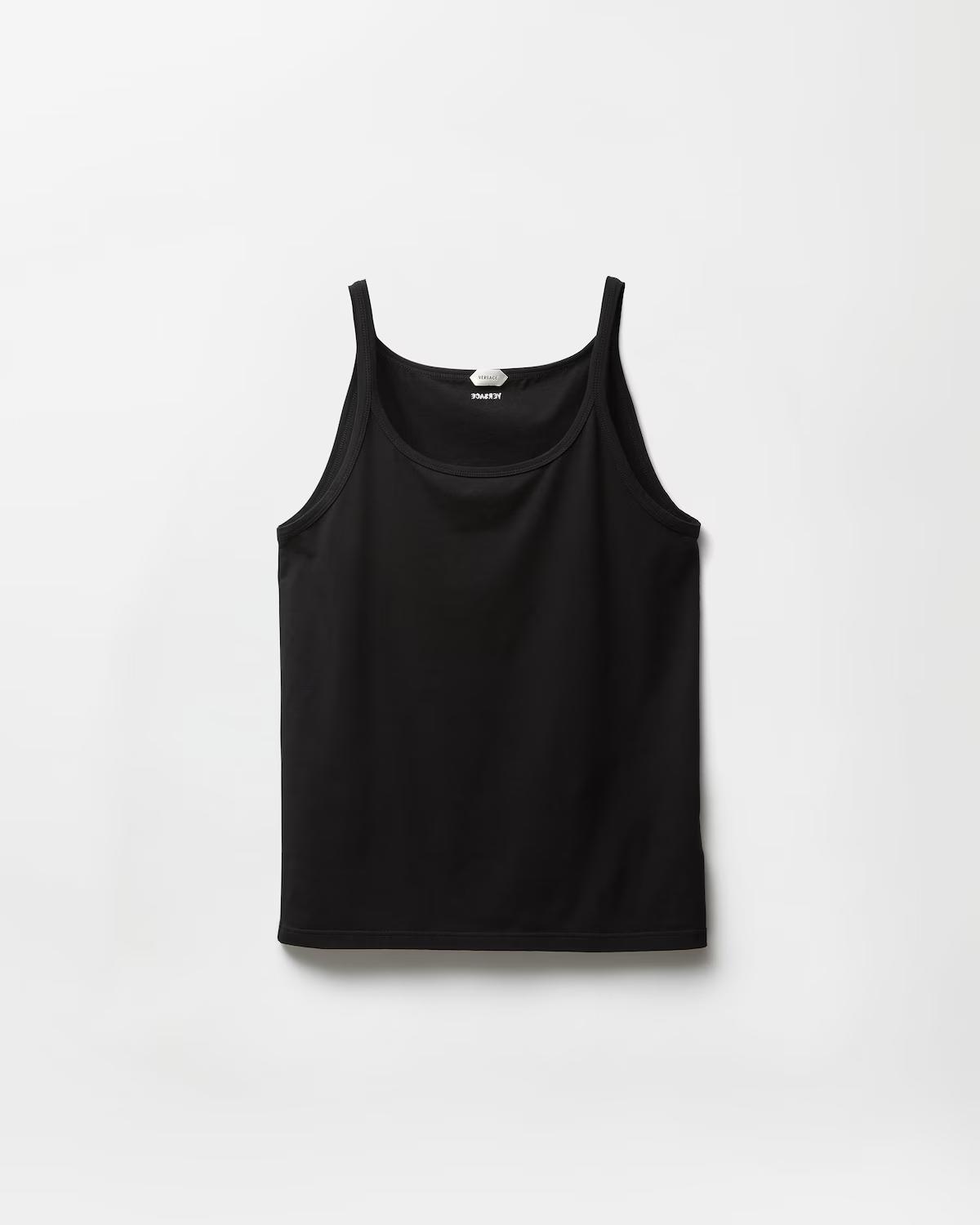 Embroidered Cotton-Jersey Tank Top