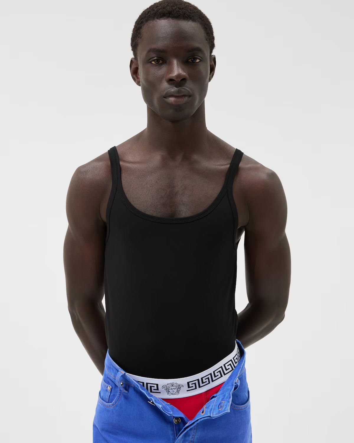 Embroidered Cotton-Jersey Tank Top - Image 2