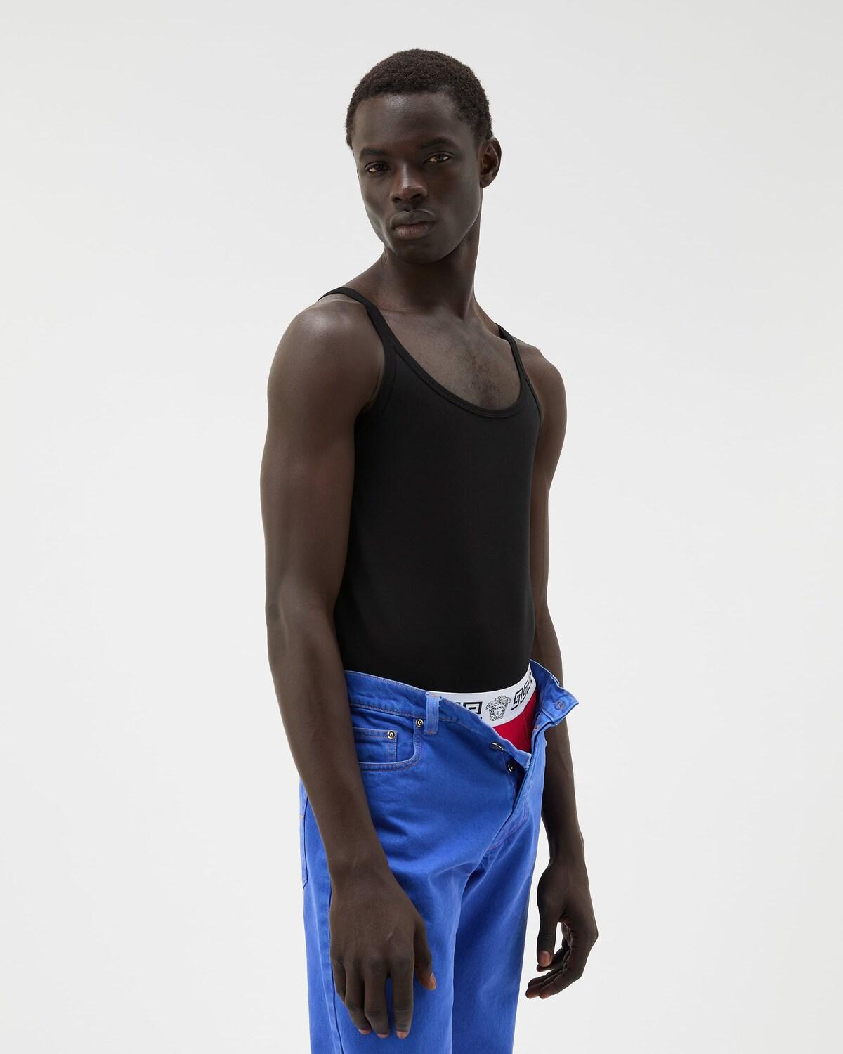 Embroidered Cotton-Jersey Tank Top - Image 6
