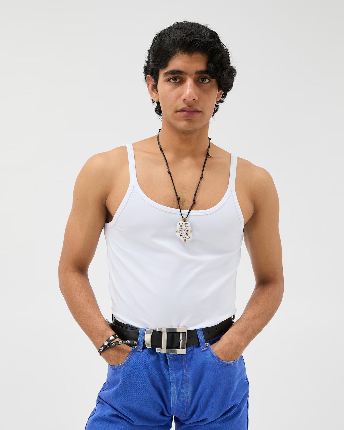 Embroidered Cotton-Jersey Tank Top - Image 2