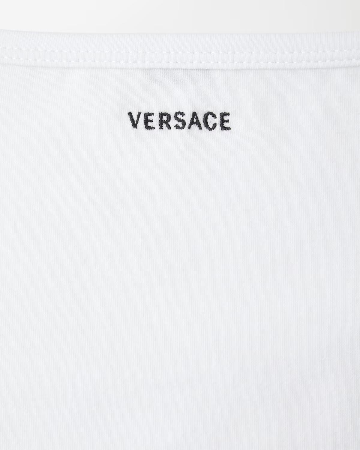 Embroidered Cotton-Jersey Tank Top - Image 3