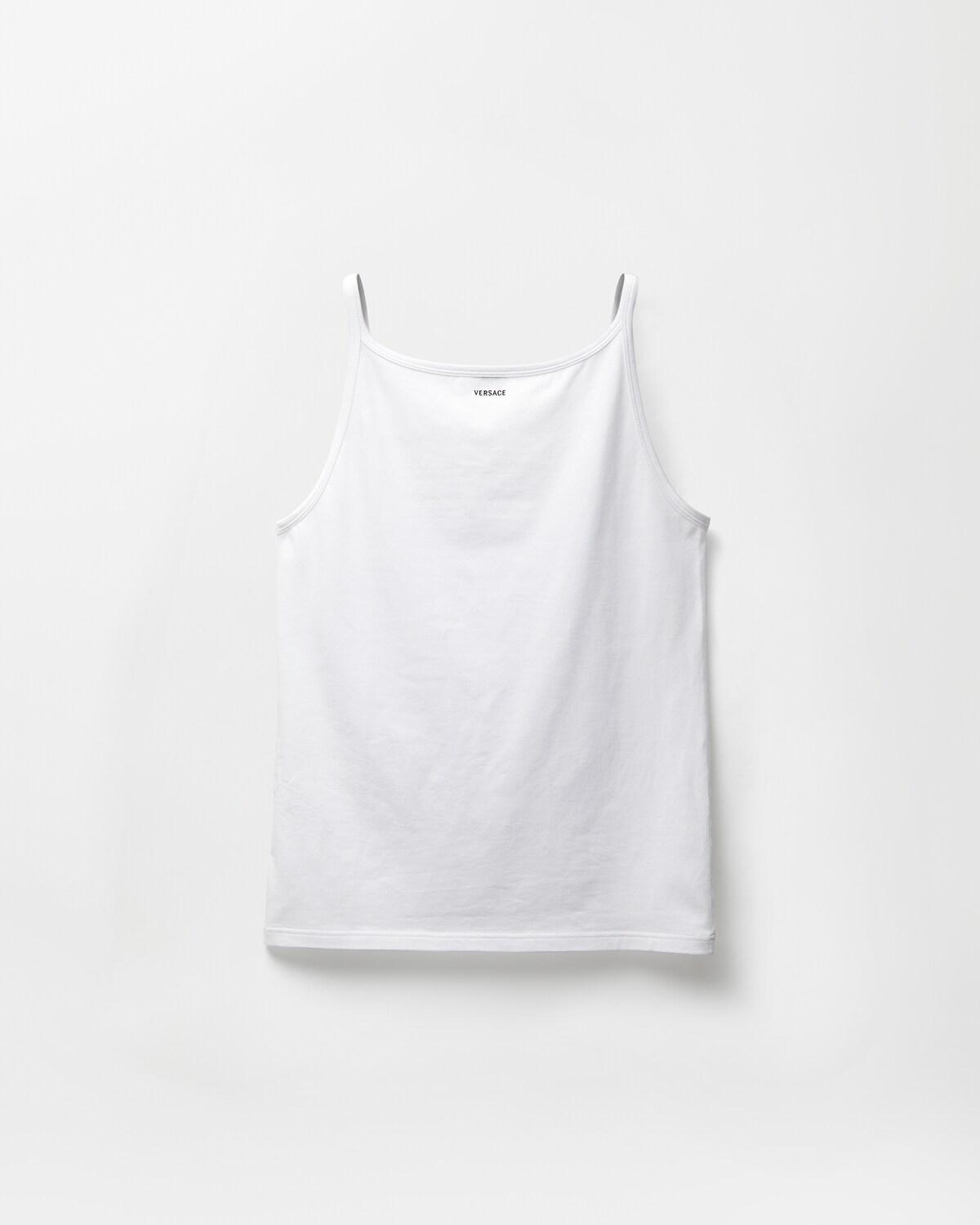 Embroidered Cotton-Jersey Tank Top - Image 4