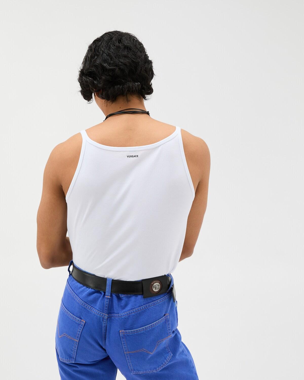 Embroidered Cotton-Jersey Tank Top - Image 5