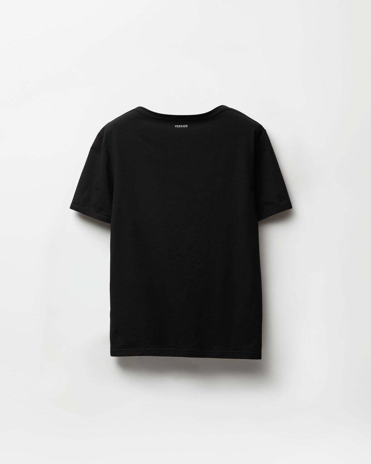 Embroidered Cotton-Jersey T-Shirt - Image 4