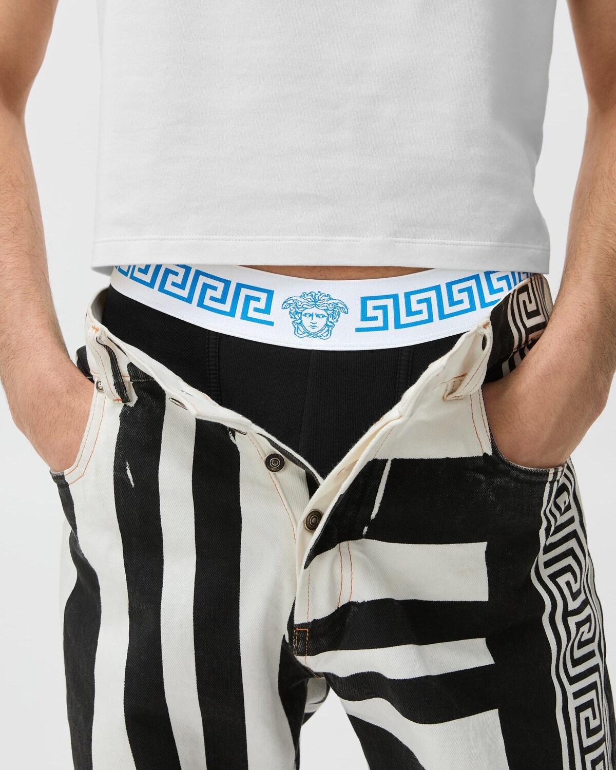 Ribbed Cotton-Jersey Trunks - Image 2