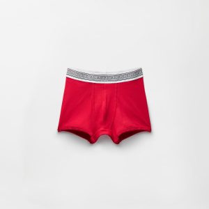 Ribbed Cotton-Jersey Trunks